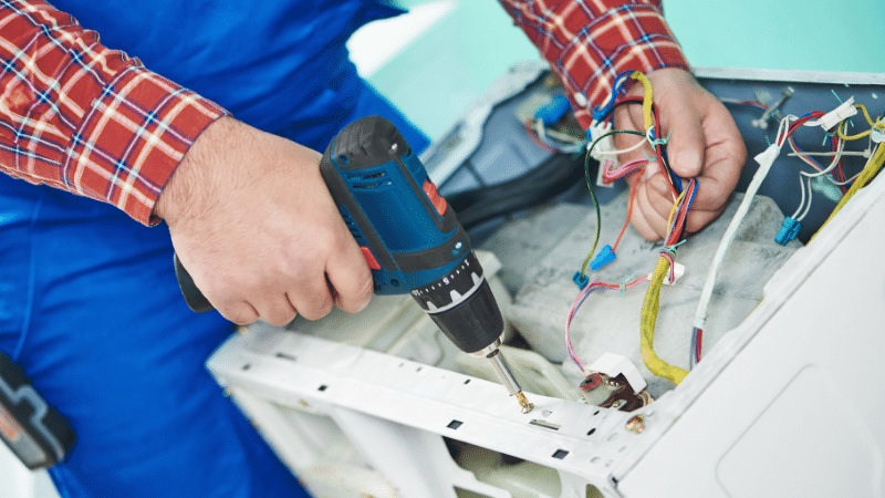 Sancaktepe Daylux Daylux çamaşır makinesi kart tamiri – Su almama arızası orijinal parça ile giderildi. - Teknik servis örneği